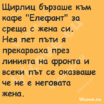 Щирлиц бързаше към кафе "Елефан...